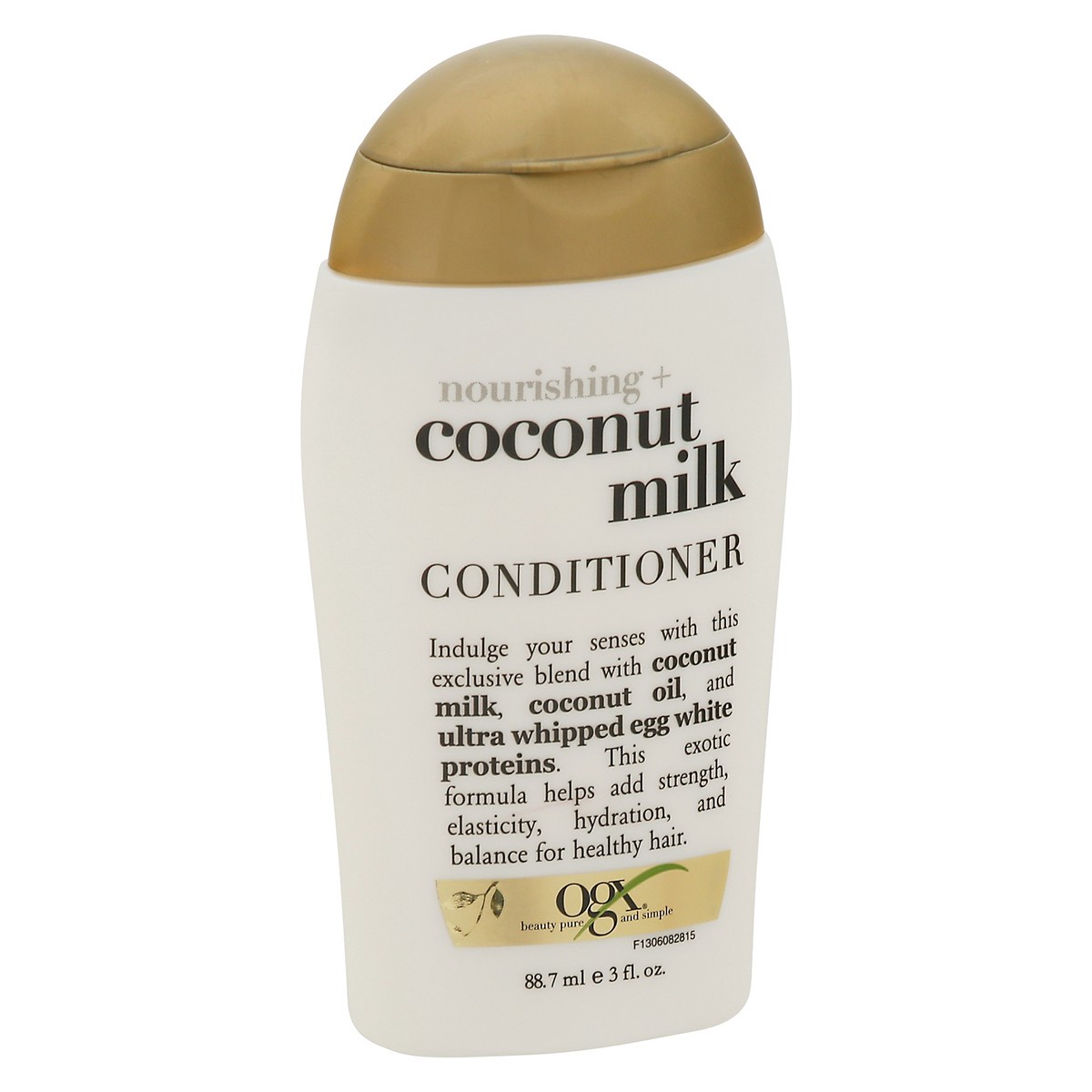 slide 2 of 9, OGX Nourishing Coconut Milk Conditioner - Travel Size - 3 fl oz, 3 fl oz