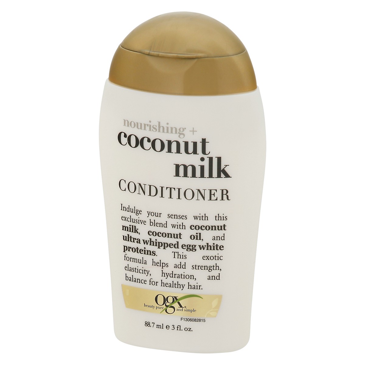 slide 3 of 9, OGX Nourishing Coconut Milk Conditioner - Travel Size - 3 fl oz, 3 fl oz