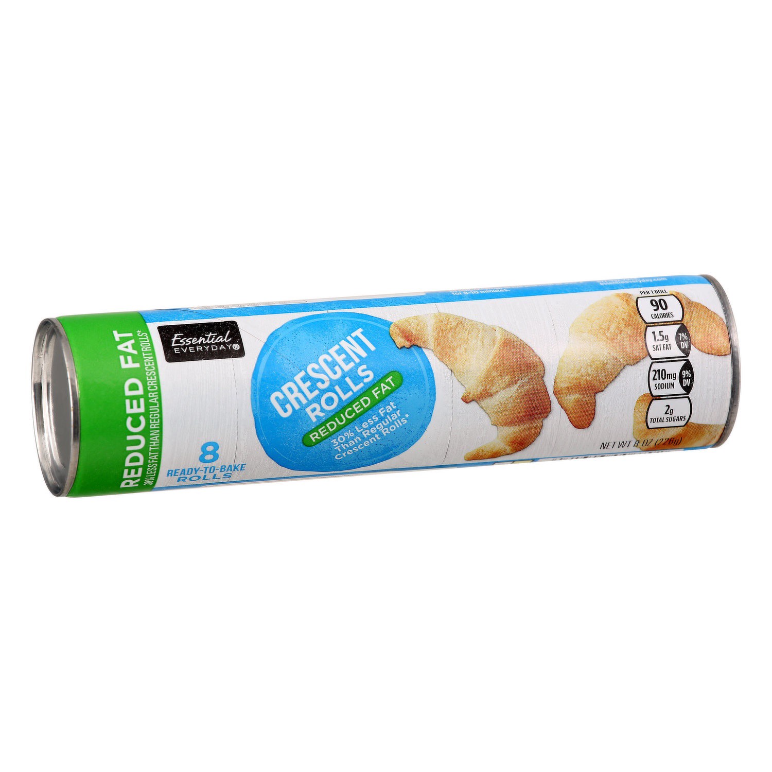slide 1 of 1, Essential Everyday Crescent Rolls, Reduced Fat - 8 oz, 8 oz