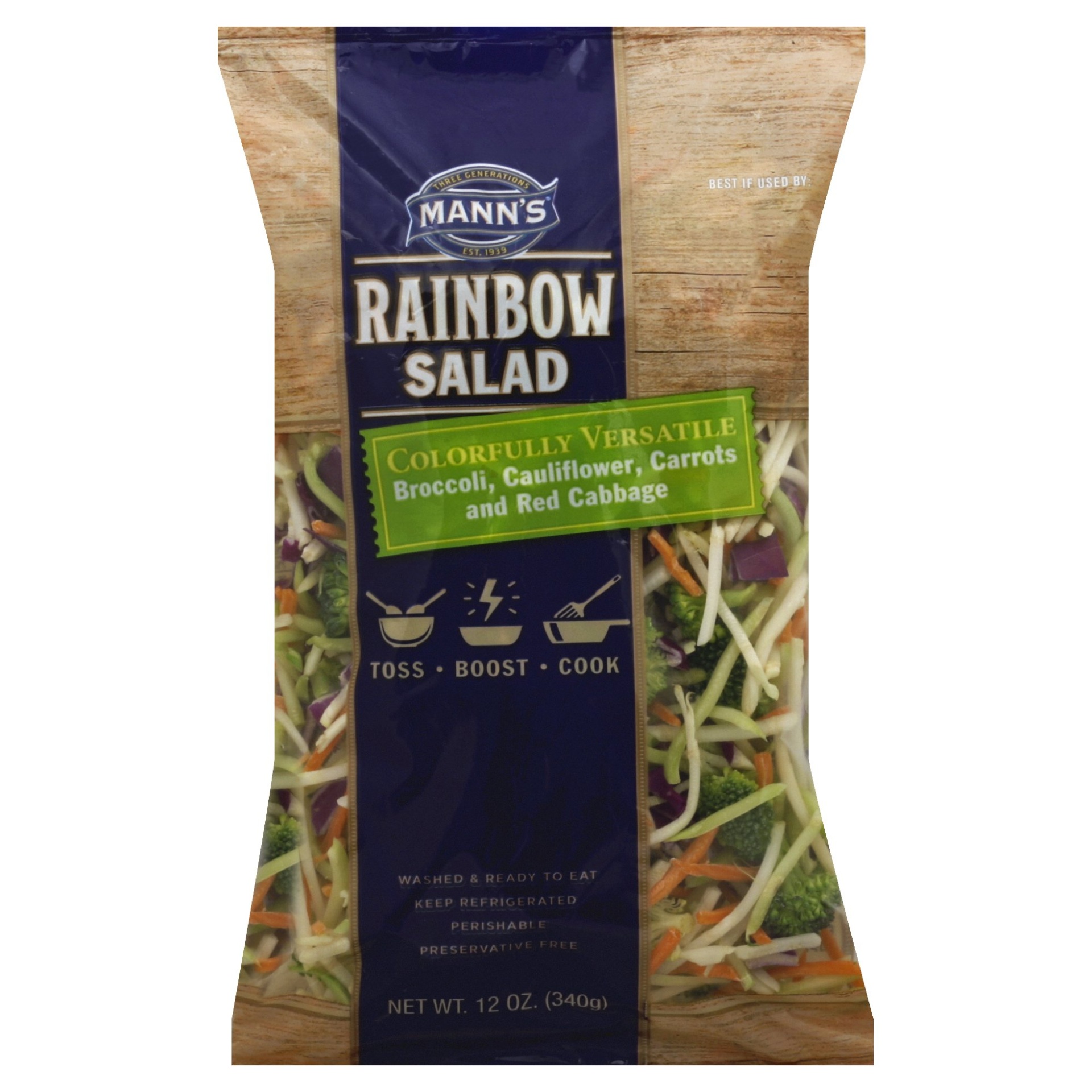 slide 1 of 1, Mann's Rainbow Salad, 12 oz