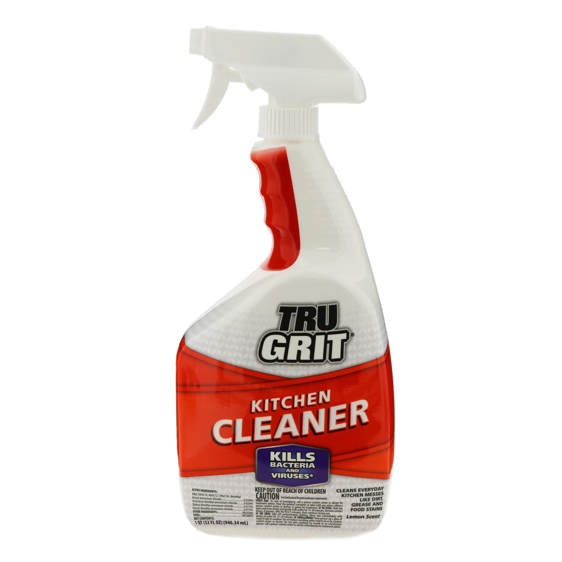 slide 1 of 8, Tru Grit Kitchen Cleaner, 32 oz