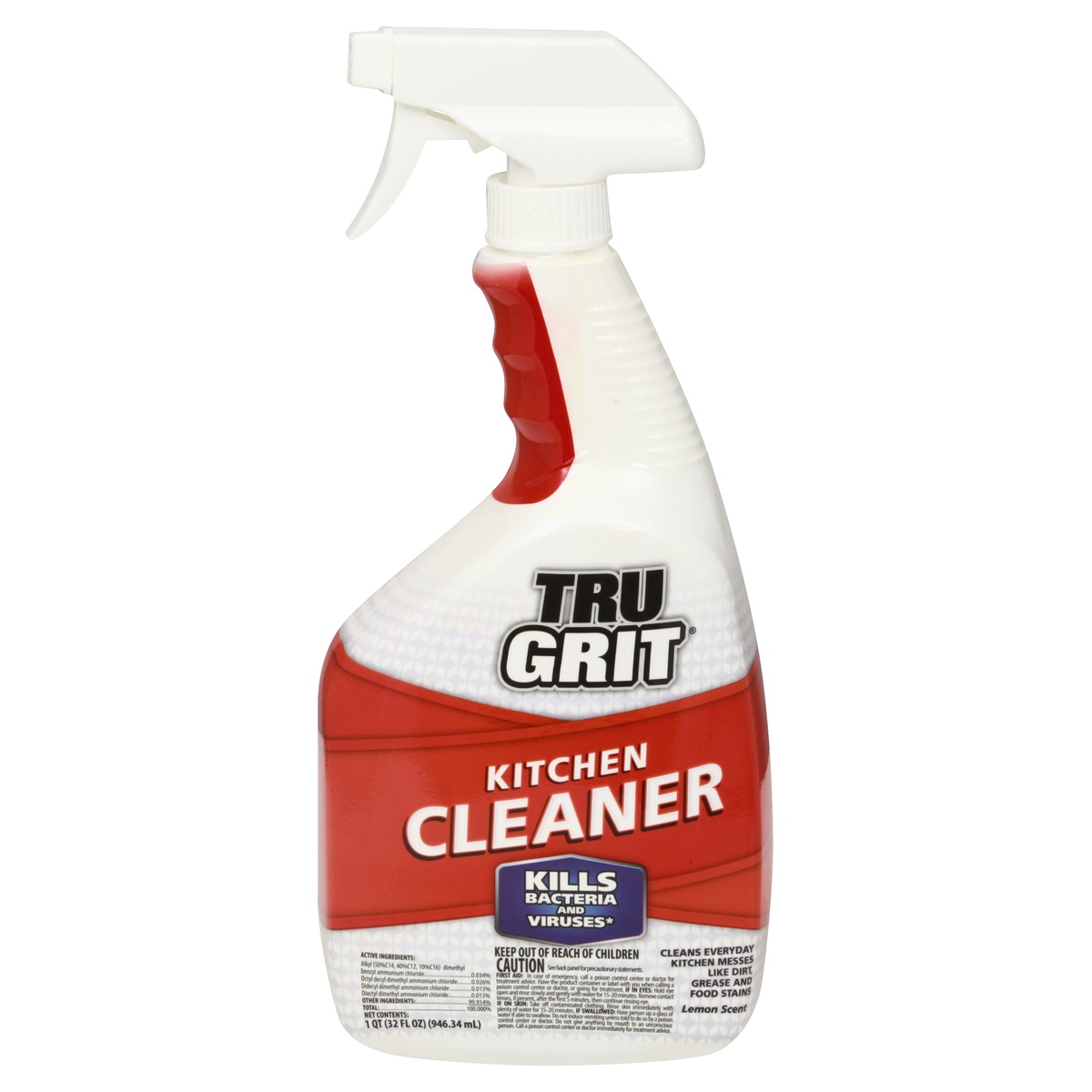 slide 1 of 8, Tru Grit Kitchen Cleaner, 32 oz