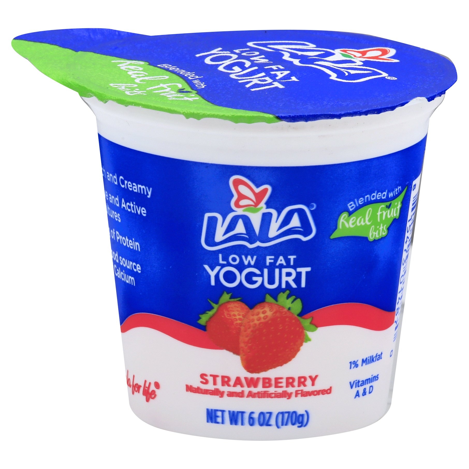 slide 1 of 5, LALA Yogurt Yogurt de Fresa, Strawberry, 6 oz