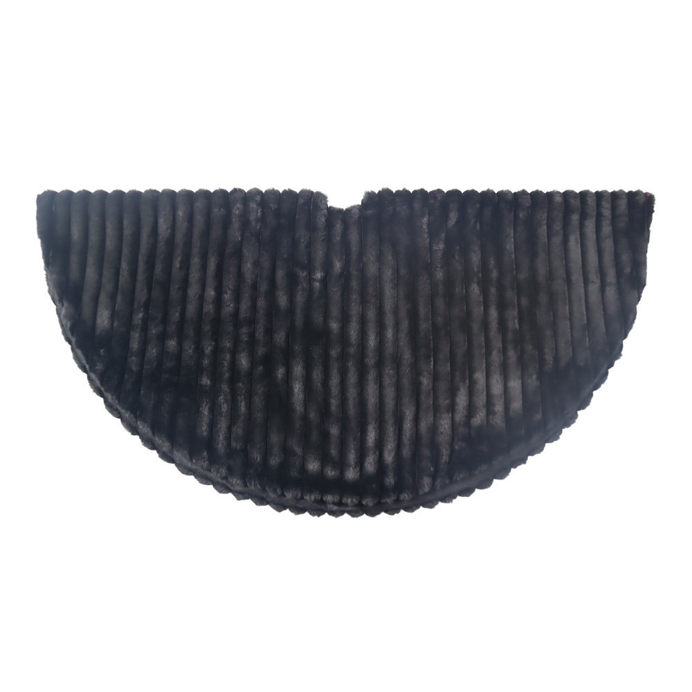 slide 2 of 3, 4ft. Black Christmas Tree Skirt By Ashland, 4 ft