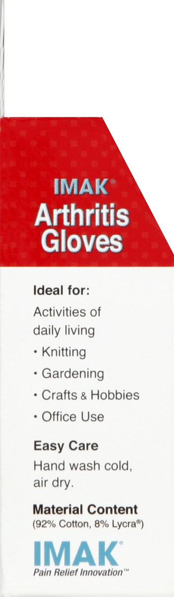 slide 5 of 5, IMAK Gloves 1 ea, 1 ct