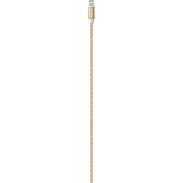 slide 1 of 1, LAUT 1.2M Lightning Cable (Metallic) - Gold, 1 ct