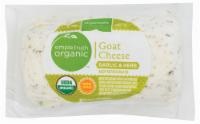 slide 1 of 1, Simple Truth Organic Garlic & Herb Goat Cheese, 4 oz