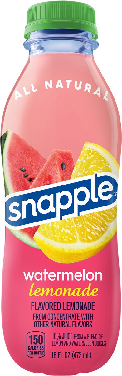 slide 1 of 5, Snapple Watermelon Lemonade- 16 fl oz, 16 fl oz