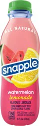 Snapple Watermelon Lemonade Tea, 16 fl oz Bottle