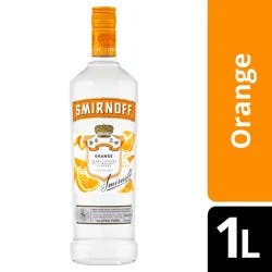 Smirnoff Orange (Vodka Infused With Natural Flavors), 1 L