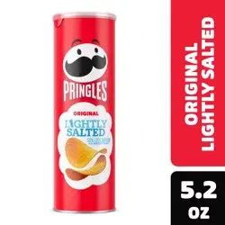 Pringles Potato Crisps Chips, Lightly Salted Original, 5.2 oz