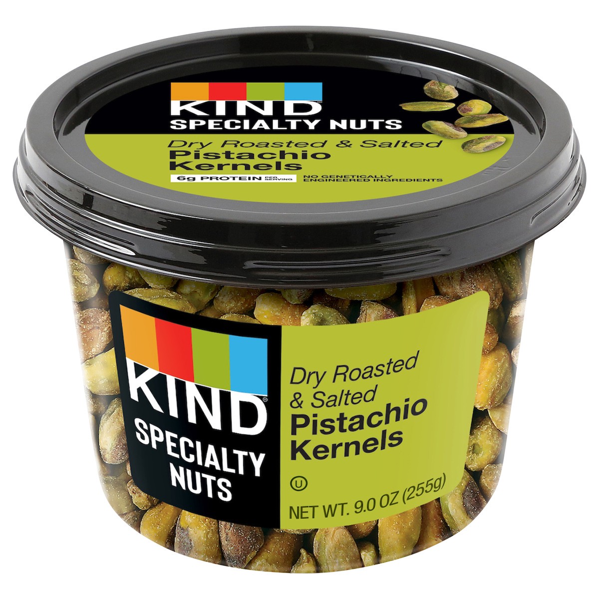 slide 1 of 4, KIND Dry Roasted & Salted Pistachio Kernels, 9.0 OZ, 9 oz