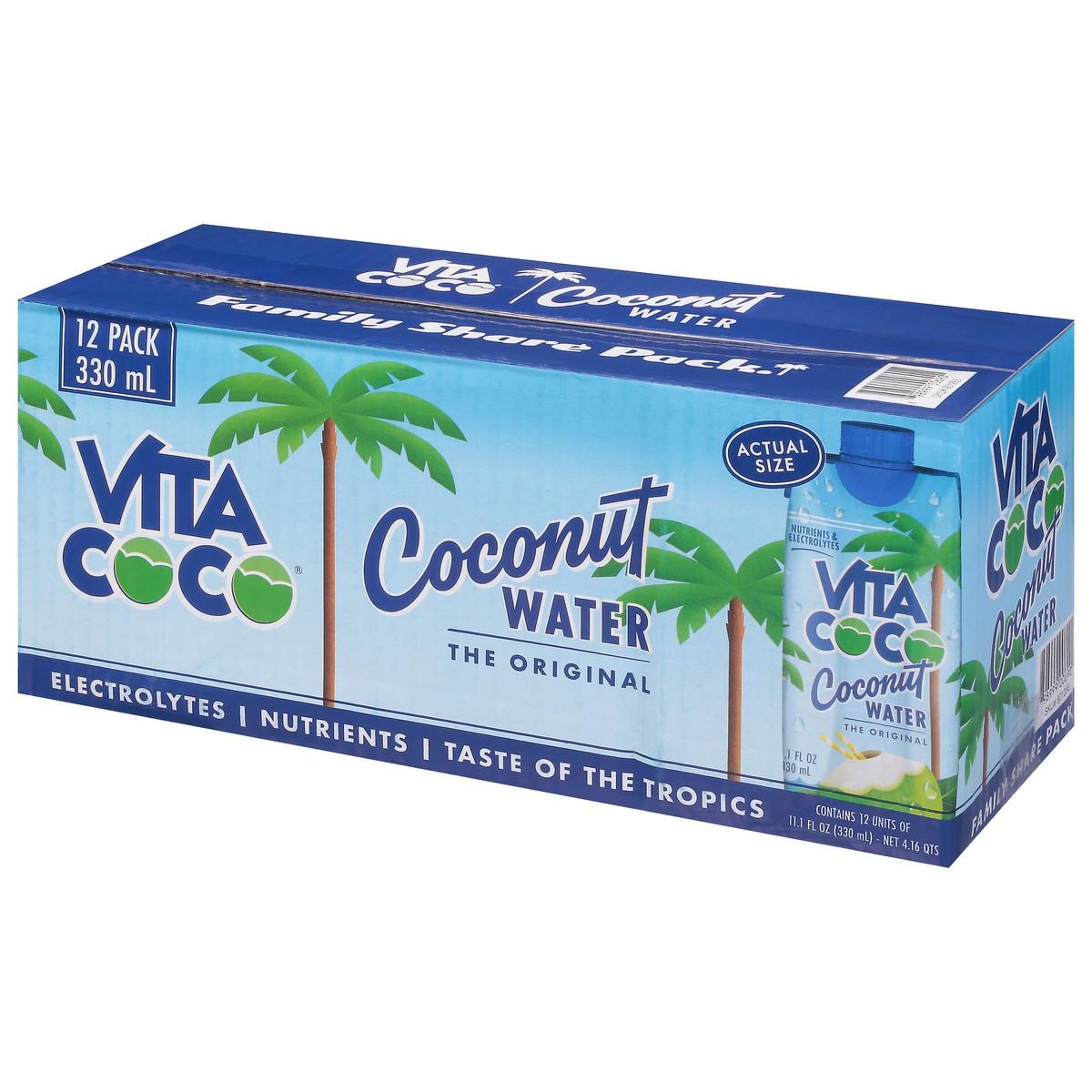 slide 2 of 9, Vita Coco The Original Coconut Water 12 - 11.1 fl oz Units, 12 ct, 330 ml