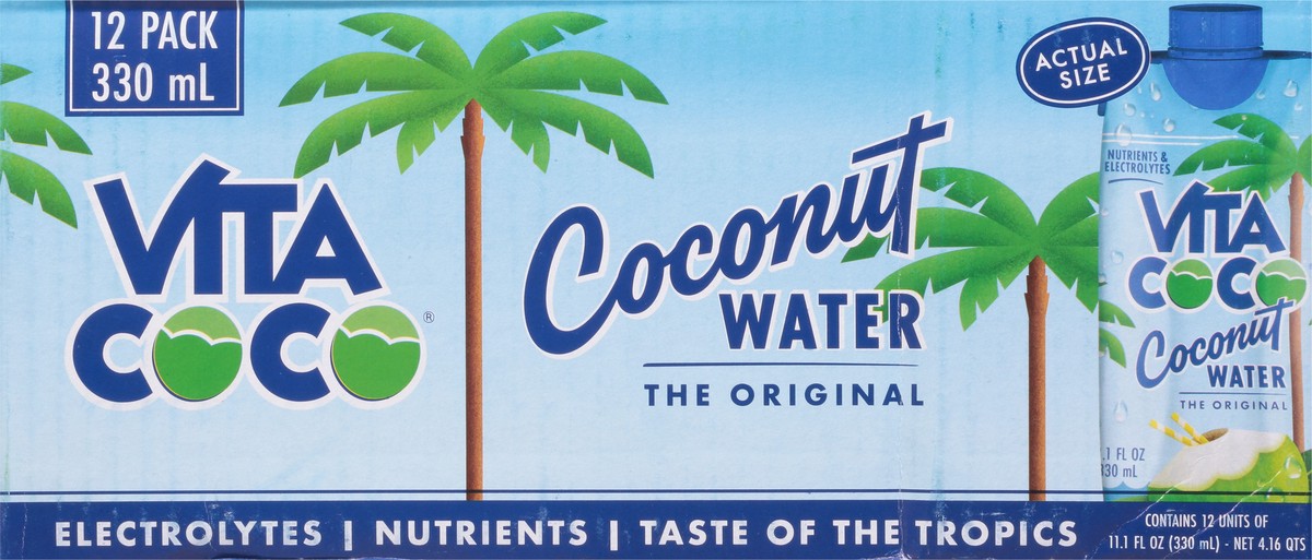 slide 7 of 9, Vita Coco The Original Coconut Water 12 - 11.1 fl oz Units, 12 ct, 330 ml