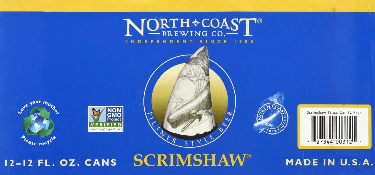 slide 5 of 11, North Coast Scrimshaw Beer 12 ea, 12 ct