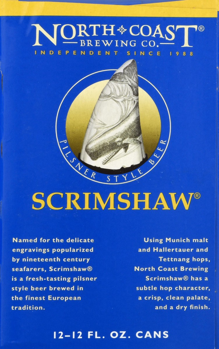 slide 11 of 11, North Coast Scrimshaw Beer 12 ea, 12 ct