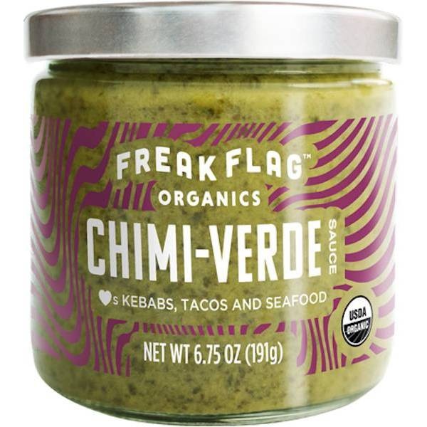 slide 1 of 2, Freak Flag Organics Chimi Verde, 6.75 oz