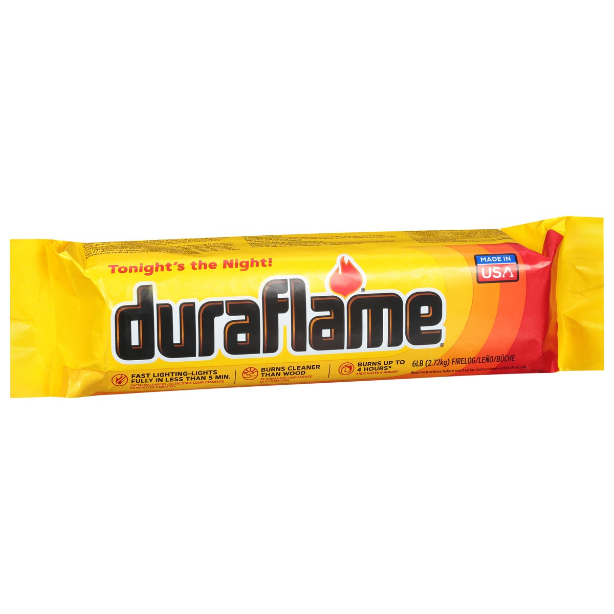 slide 8 of 12, Duraflame Firelog 6 lb, 1 ct