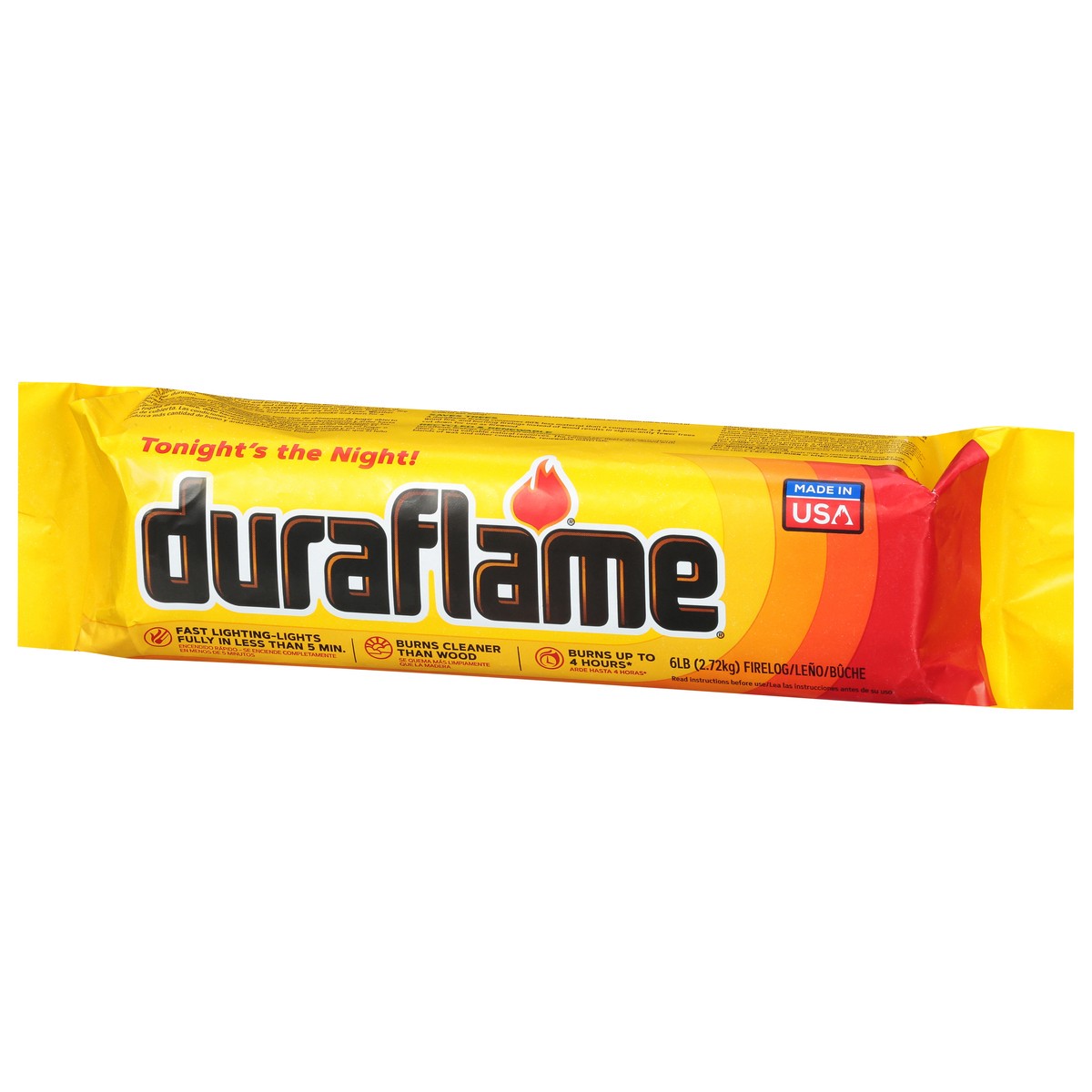 slide 3 of 12, Duraflame Firelog 6 lb, 1 ct