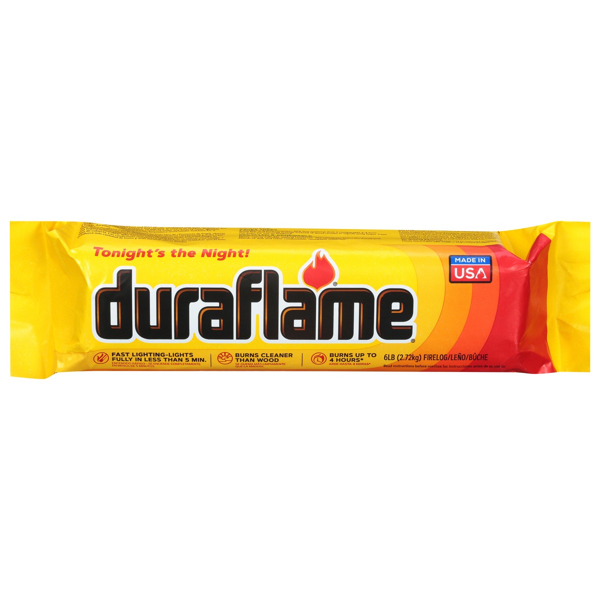 slide 1 of 12, Duraflame Firelog 6 lb, 1 ct