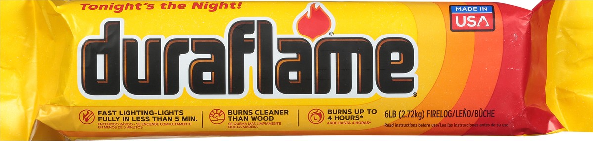 slide 6 of 12, Duraflame Firelog 6 lb, 1 ct