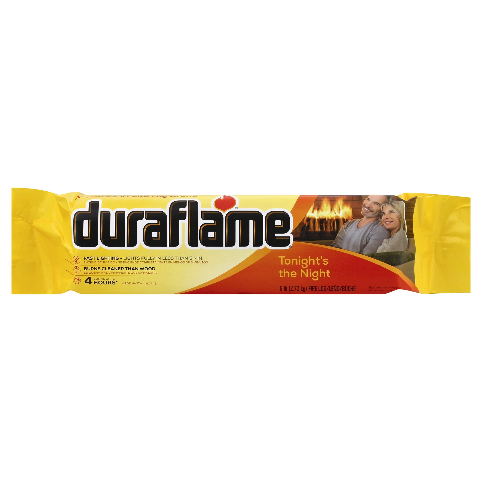 slide 1 of 1, Duraflame Natural Firelog, 