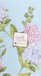 Sophistiplate Guest Towel Hydrangeas 20pk