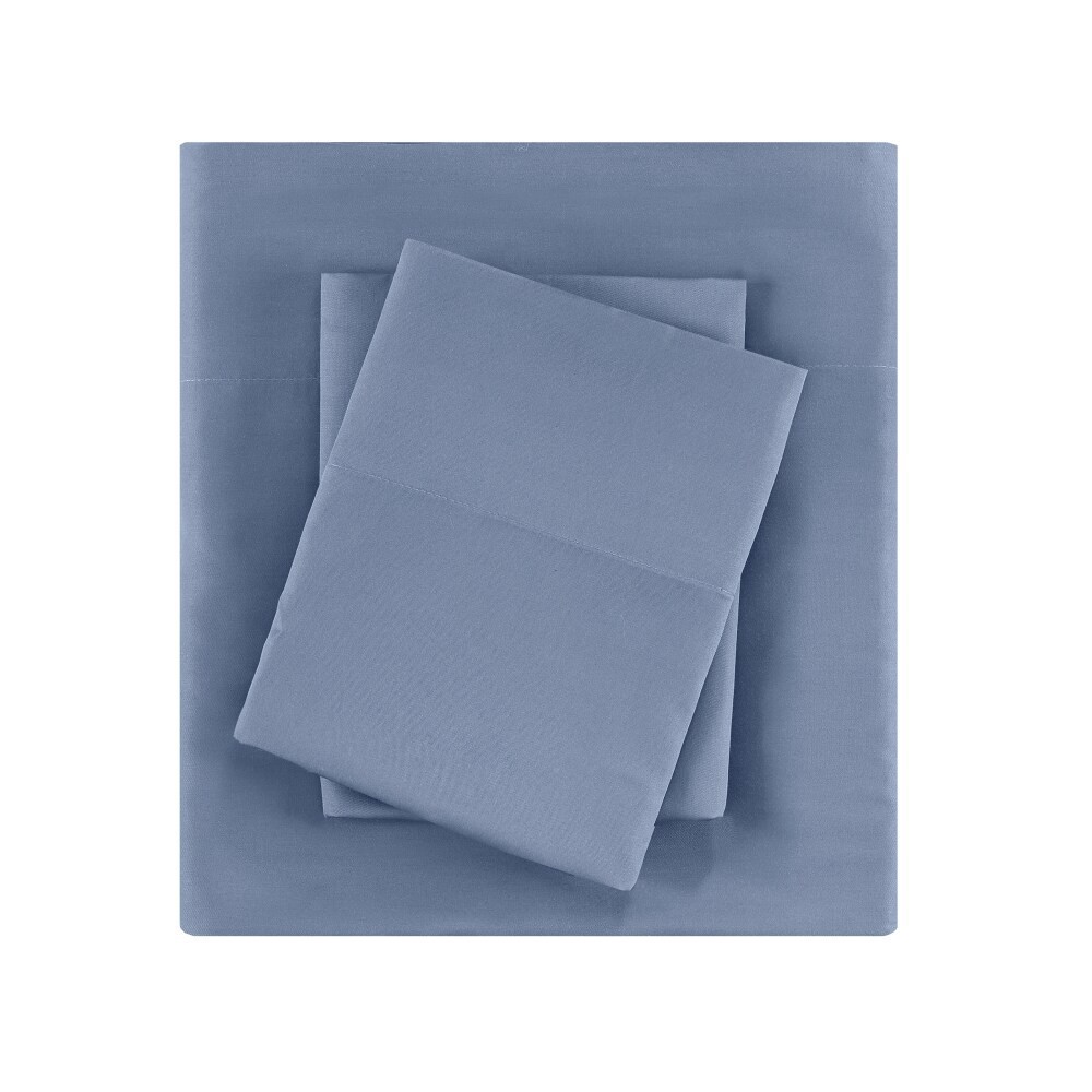 slide 2 of 3, Modavari® Bamboo Sheet Set Queen Pack - Light Blue, Queen Size