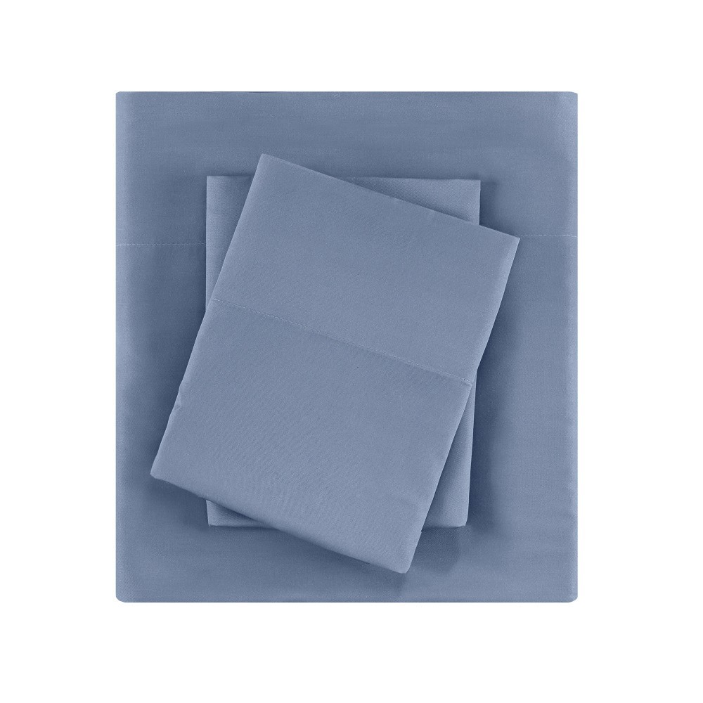 slide 1 of 3, Modavari® Bamboo Sheet Set Queen Pack - Light Blue, Queen Size