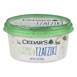 Cedar's Mediterranean Food Cucumber & Garlic Tzatziki