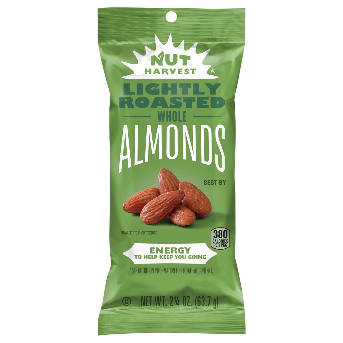 slide 5 of 8, Nut Harvest Almonds, 2.25 oz