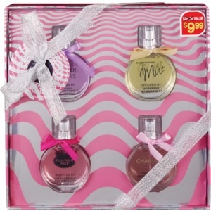 slide 1 of 1, Secret Scents Love Eau De Parfum Gift Set, 4ct, 4 ct