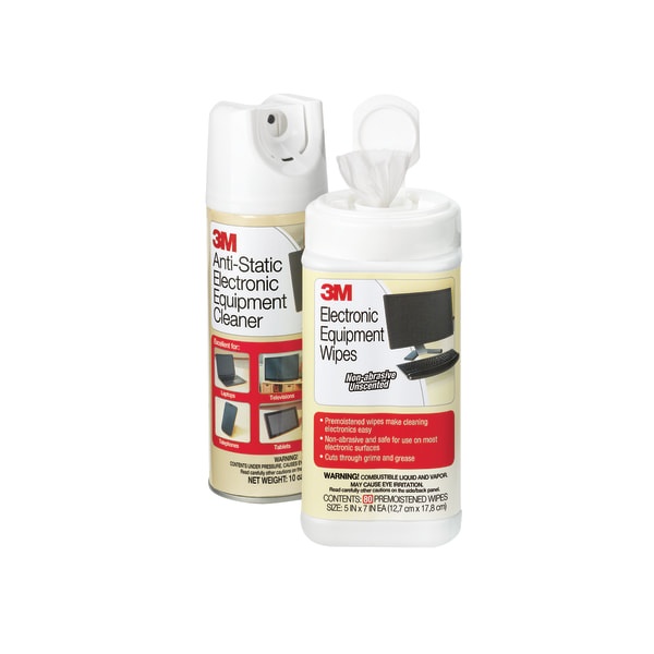 slide 1 of 2, 3M Electronic Equipment Cleaner, 10 Oz. Spray, 1 ct