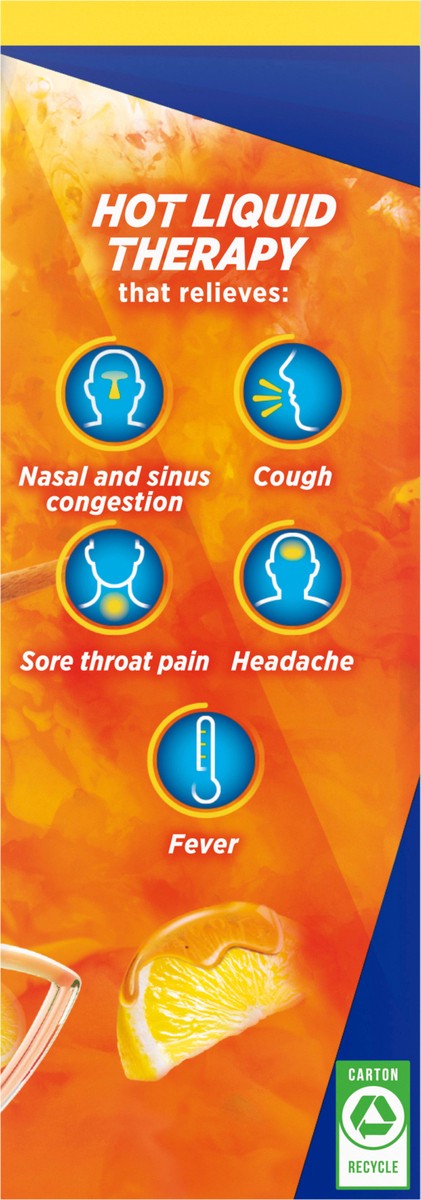 slide 8 of 9, Theraflu Multi-Symptom Severe Cold Relief Powder - Acetaminophen - Green Tea & Honey Lemon - 6ct, 6 ct