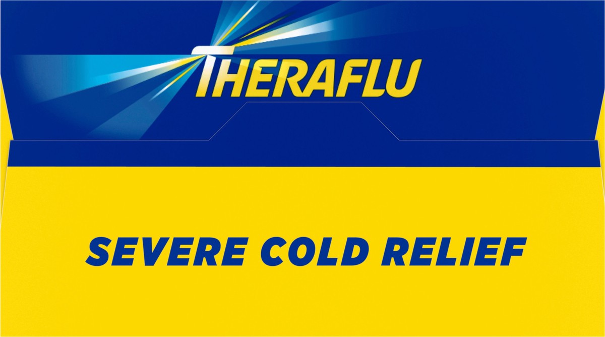 slide 9 of 9, Theraflu Multi-Symptom Severe Cold Relief Powder - Acetaminophen - Green Tea & Honey Lemon - 6ct, 6 ct