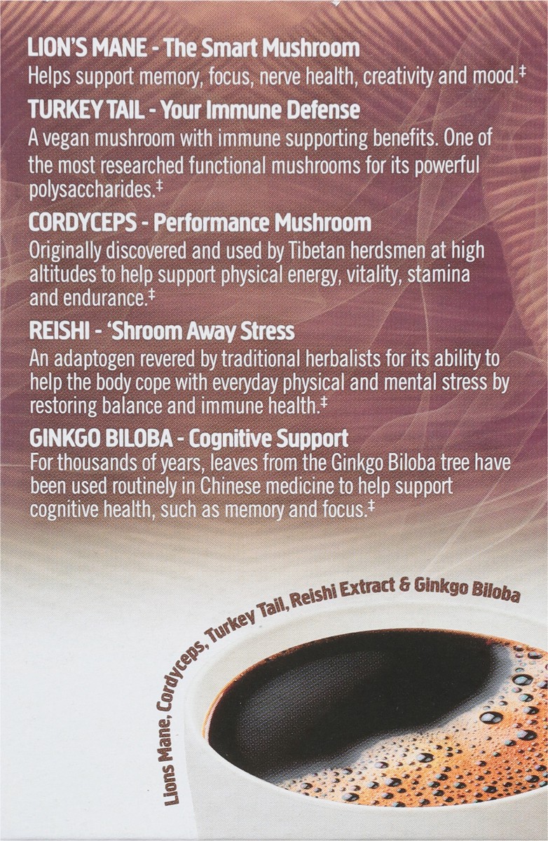 slide 12 of 14, Om Superfood Mushroom Blend Coffee - 10 ct, 1 ct
