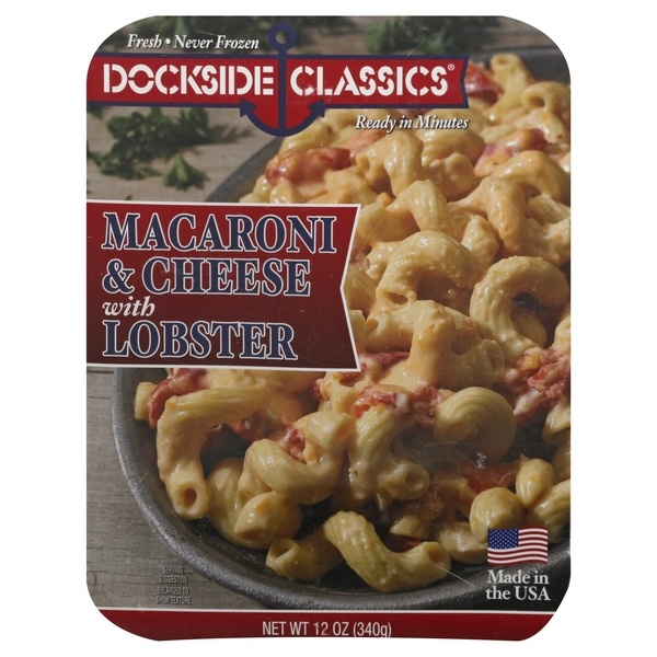 slide 1 of 1, Dockside Classics Macaroni & Cheese, With Lobster, 