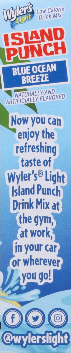 slide 3 of 9, Wyler's Light Zero Sugar Island Punch Drink Mix - 1.18 oz, 1.18 oz