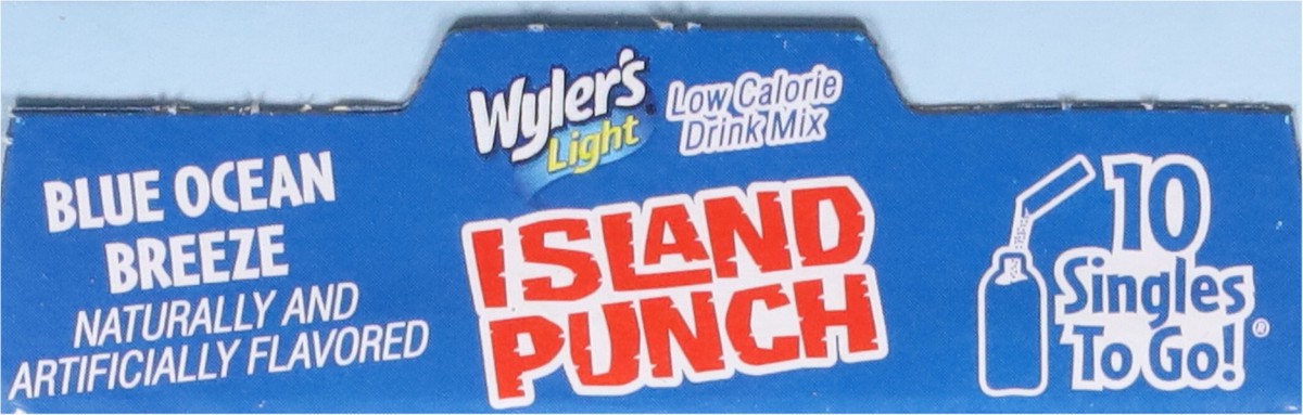 slide 2 of 9, Wyler's Light Zero Sugar Island Punch Drink Mix - 1.18 oz, 1.18 oz