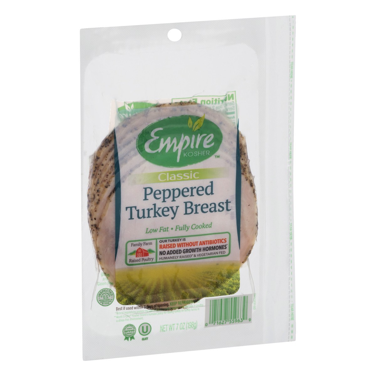 slide 5 of 13, Empire Peppered Turkey Breast 7 Oz, 7 oz