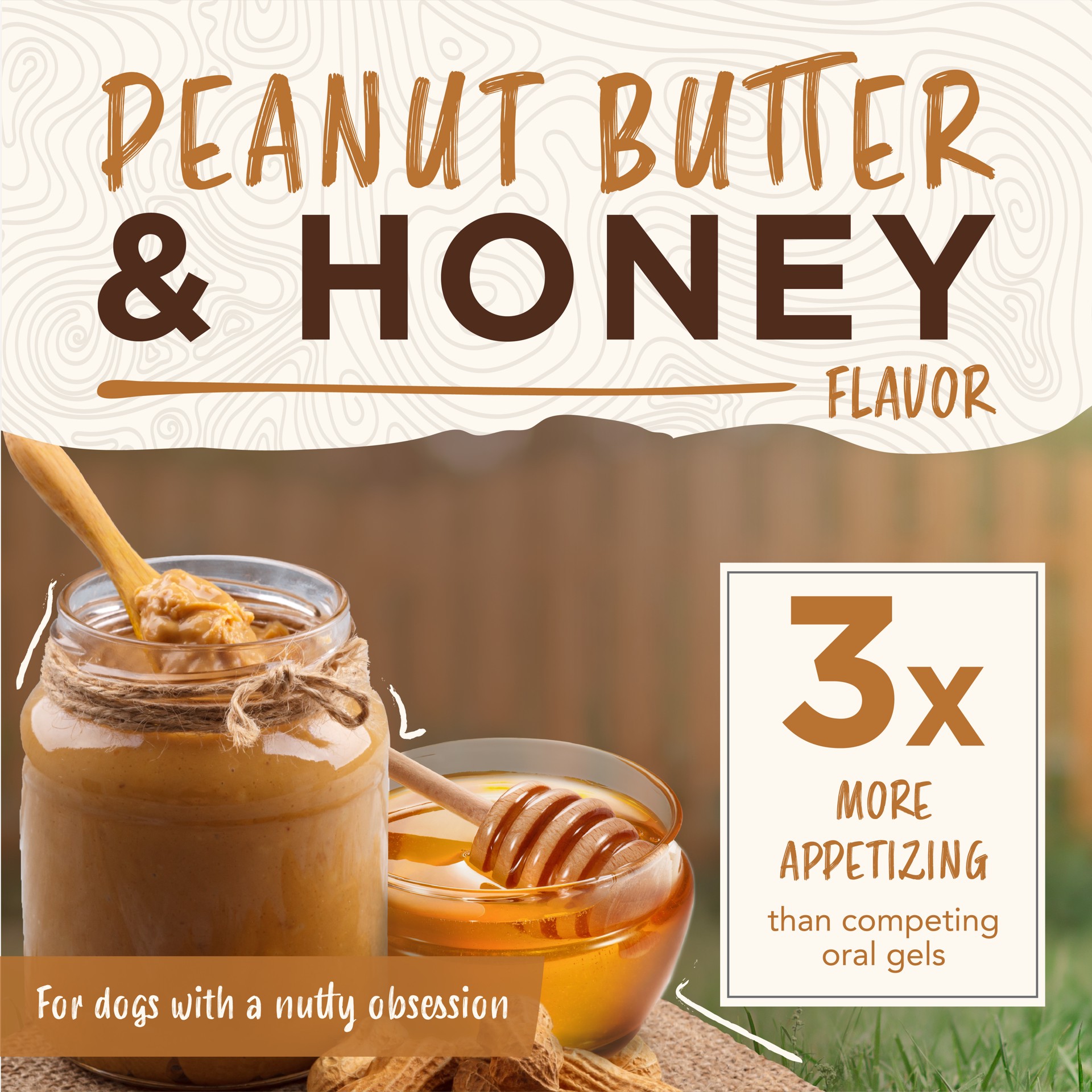 slide 3 of 9, TropiClean Sunsetting - TropiClean Enticers Teeth Cleaning Gel & Toothbrush for S/M Dogs - Peanut Butter & Honey Flavor, 2oz, 2 oz