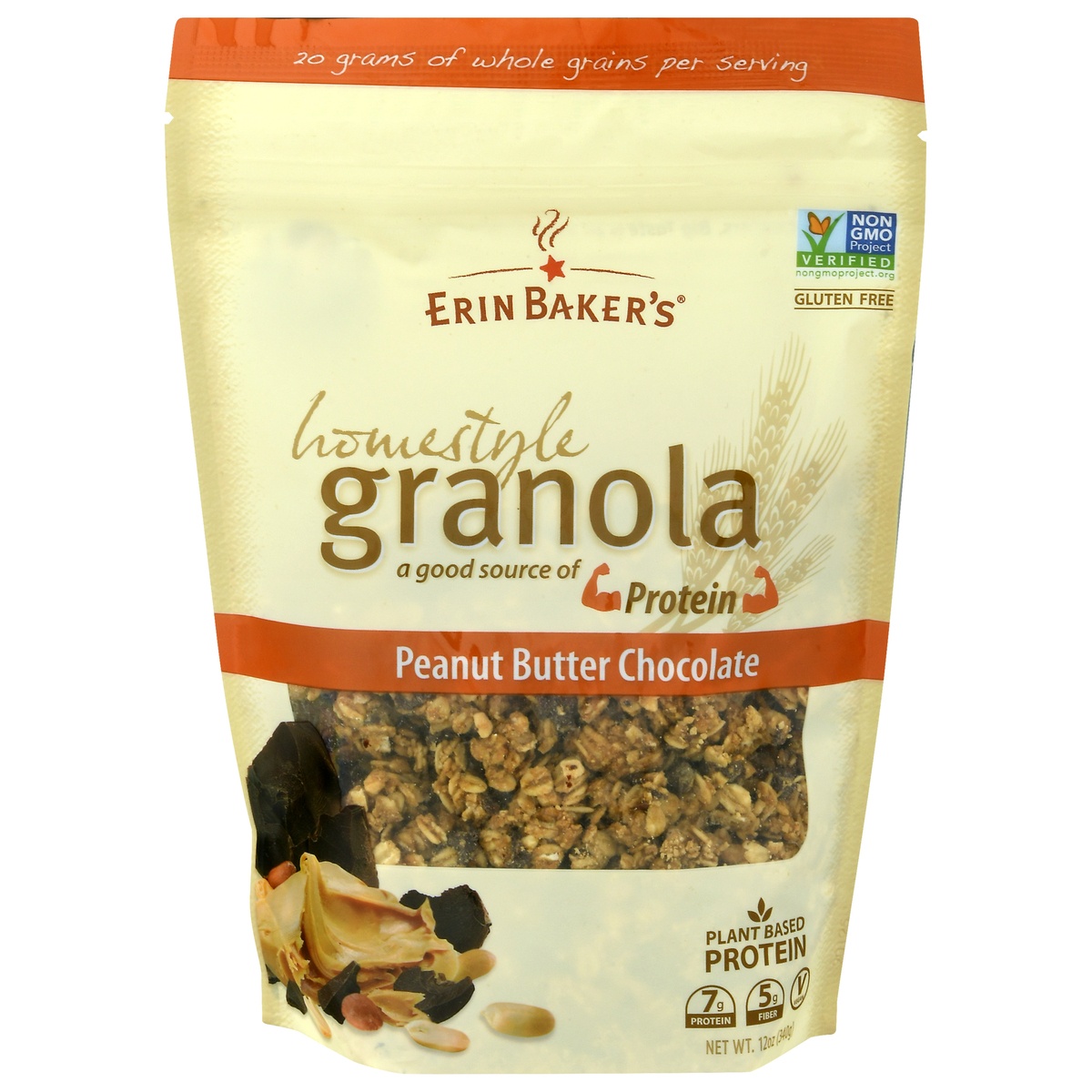 Erin Baker's Homestyle Peanut Butter Granola 12 oz Shipt