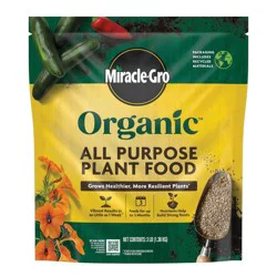 Miracle-Gro Organics Plant Food Granules Fertilizer 3lbs