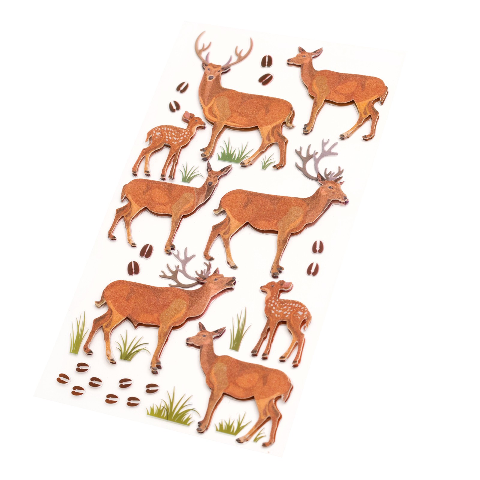 slide 2 of 3, Deer Stickers By Recollections, 3.75 in x 6.75 in