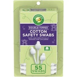 Comforts Double-Tipped Cotton Safety Swabs