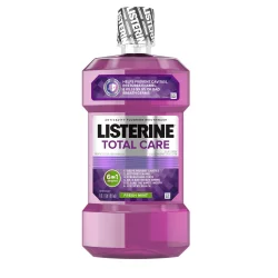 Listerine Total Care Fresh Mint Anticavity Fluoride Mouthwash