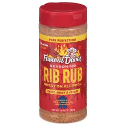 Famous Dave's Mild Rib Rub Seasoning 13.65 oz