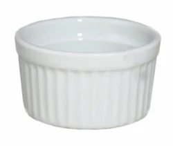 Harold Import Co. Whiteware Souffle Dish