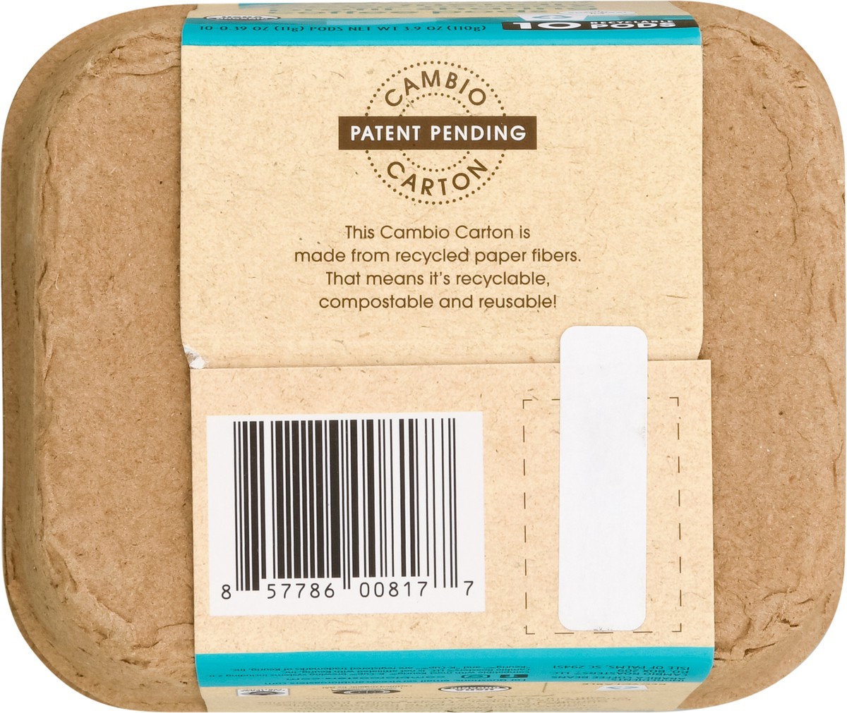 slide 6 of 12, Cambio Roasters Pods Medium Roast Colombian Coffee - 10 ct, 10 ct