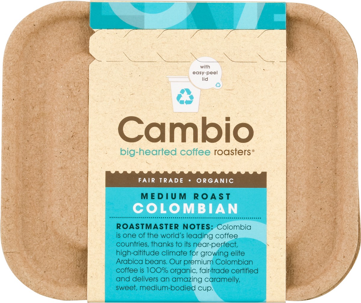 slide 10 of 12, Cambio Roasters Pods Medium Roast Colombian Coffee - 10 ct, 10 ct